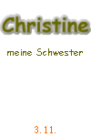 Christine - 3.11.